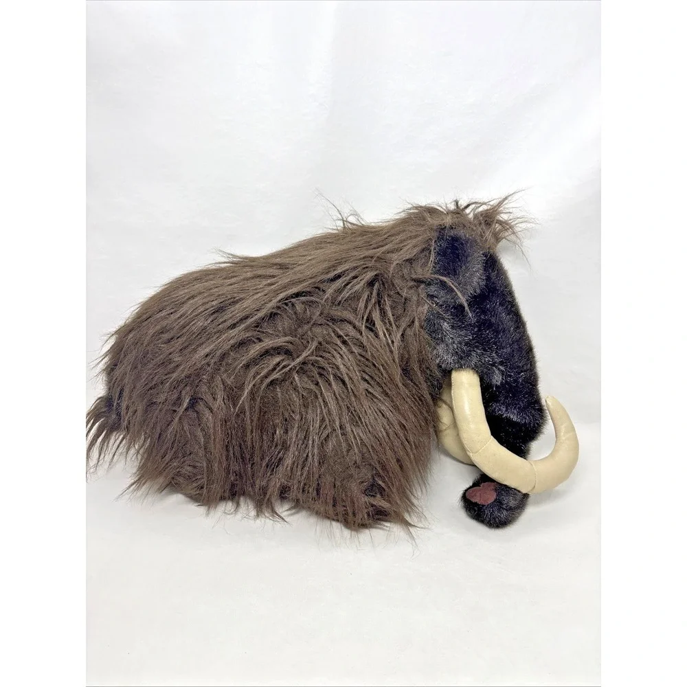 Folkmanis Wooly Mammoth Hand Puppet Full Body Plush Stuffed Toy Retired 18